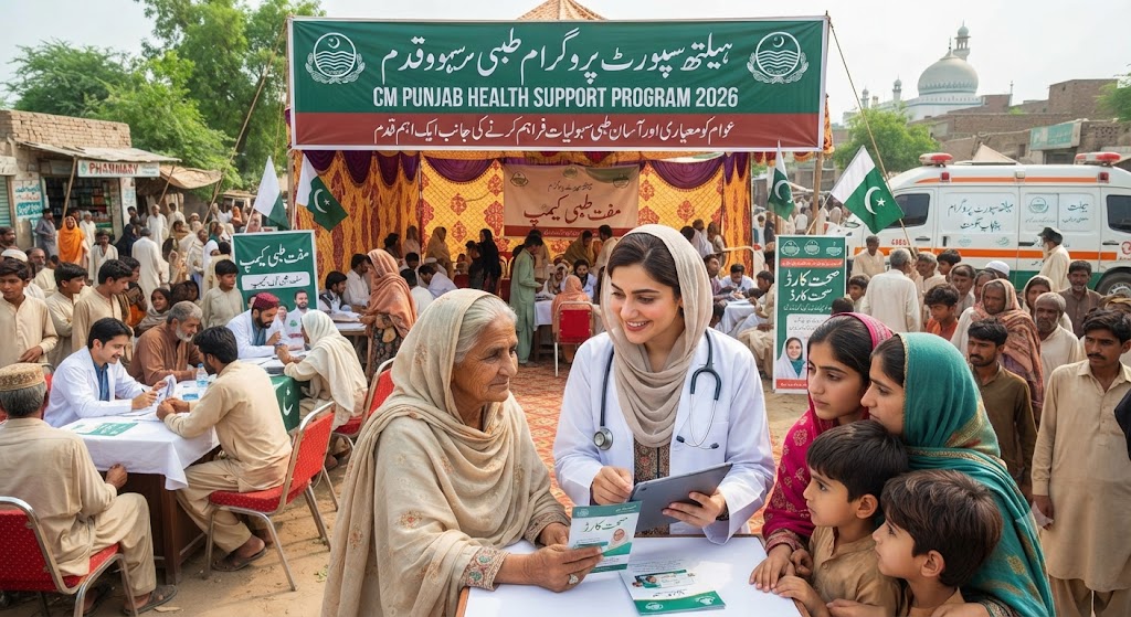 CM Punjab Health Support Program 2026 – Free Medical Treatment and Healthcare Support for Deserving Families