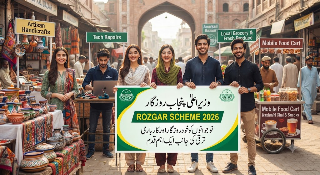 CM Punjab Rozgar Scheme 2026 – Business Loan and Financial Support Program for Unemployed Youth