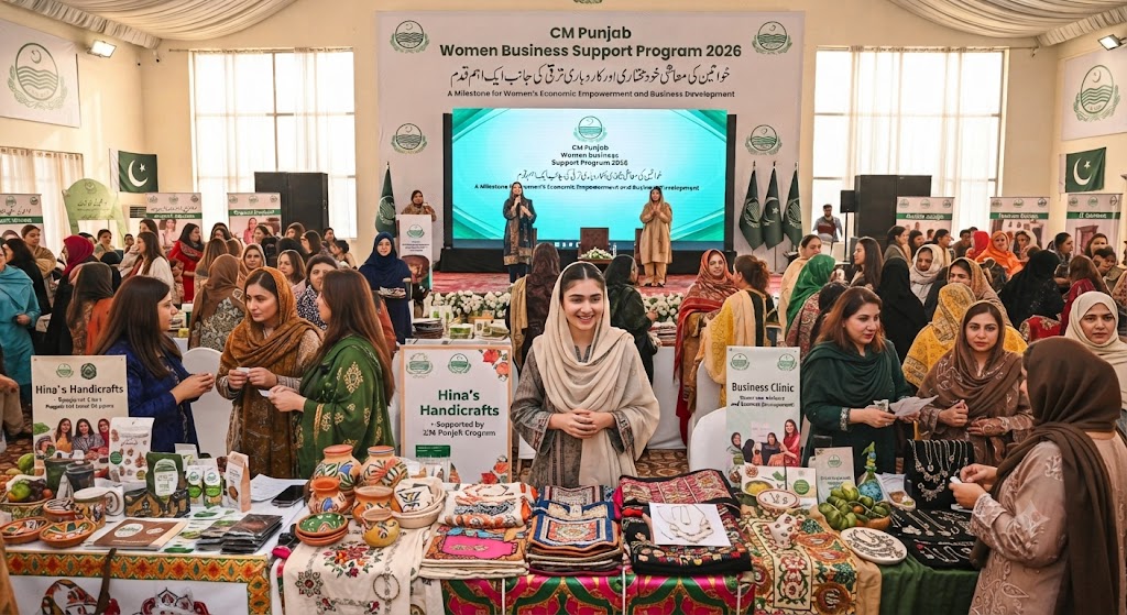 CM Punjab Women Business Support Program 2026 – Business Loans and Training for Women Entrepreneurs