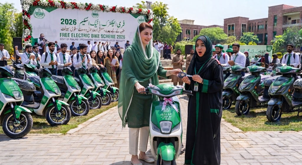 Free Electric Bike Scheme 2026 – Free Electric Bikes for Students in Punjab