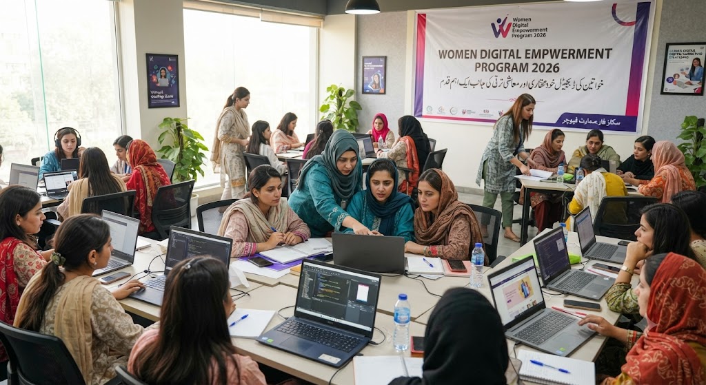 Women Digital Empowerment Program 2026 – Digital Skills and Online Earning Training for Women in Punjab