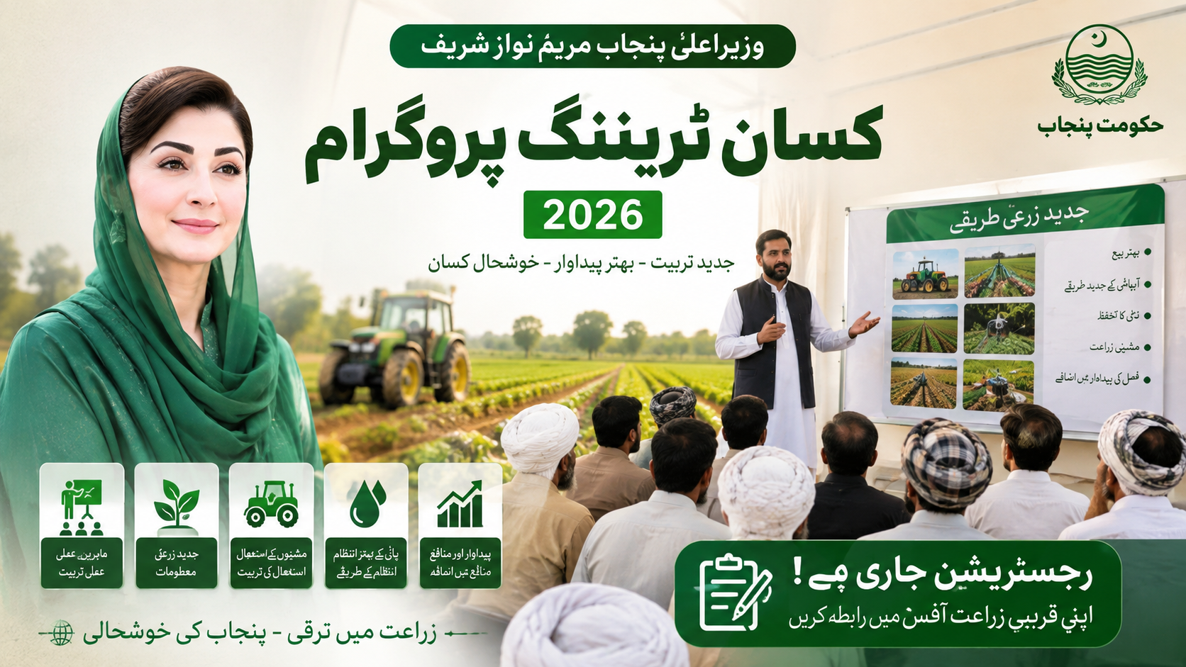 CM Punjab Farmer Training Program 2026