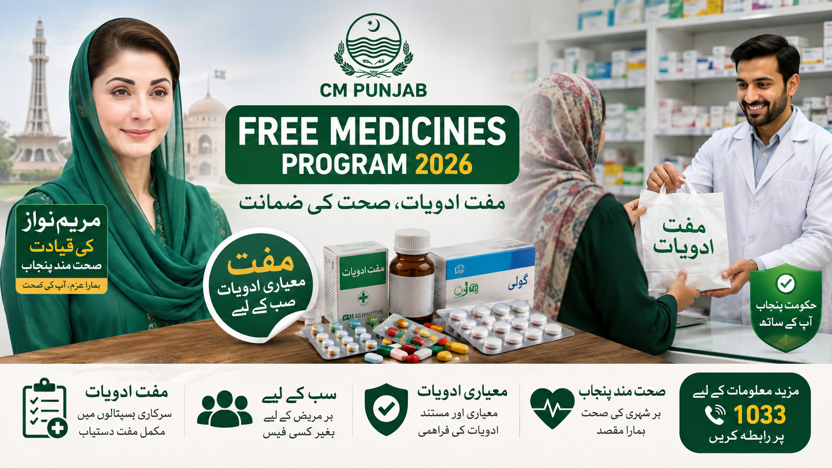 CM Punjab Free Medicines Program 2026