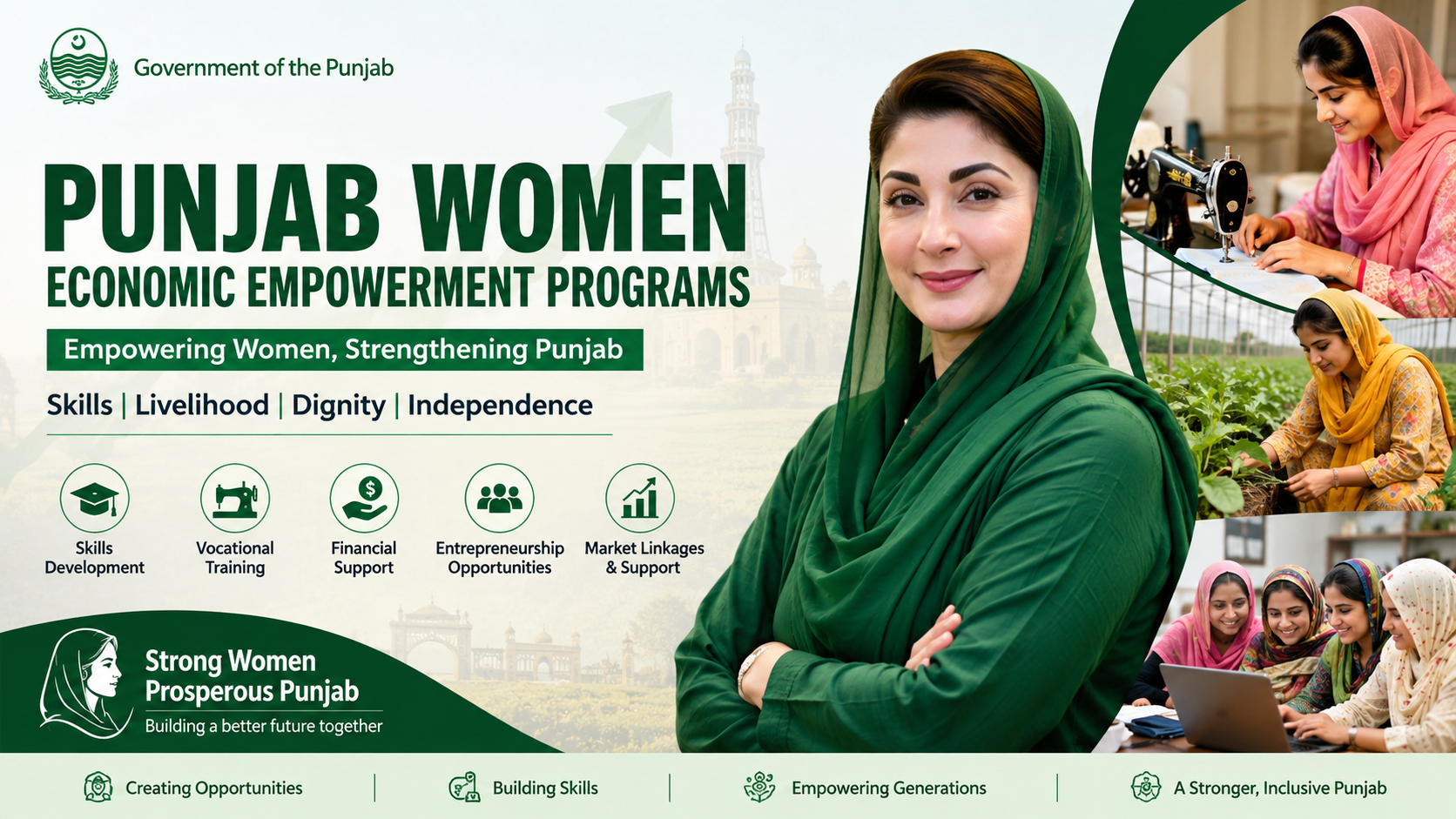 Punjab Women Economic Empowerment Programs — women ke livelihood aur economic participation se related initiatives.