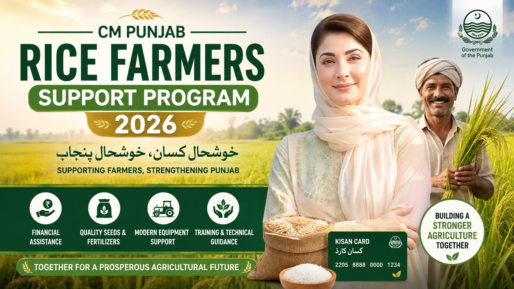 CM Punjab Rice Farmers Support Program 2026